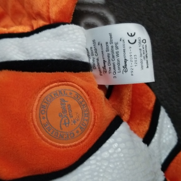 Disney Pixar "FINDING NEMO" 18" Nemo Plush EUC - Picture 3 of 6